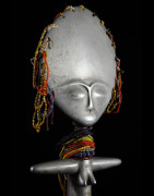 Akua Mma ou Akwaba en aluminium - Ashanti - Ghana - Poupees Africaines