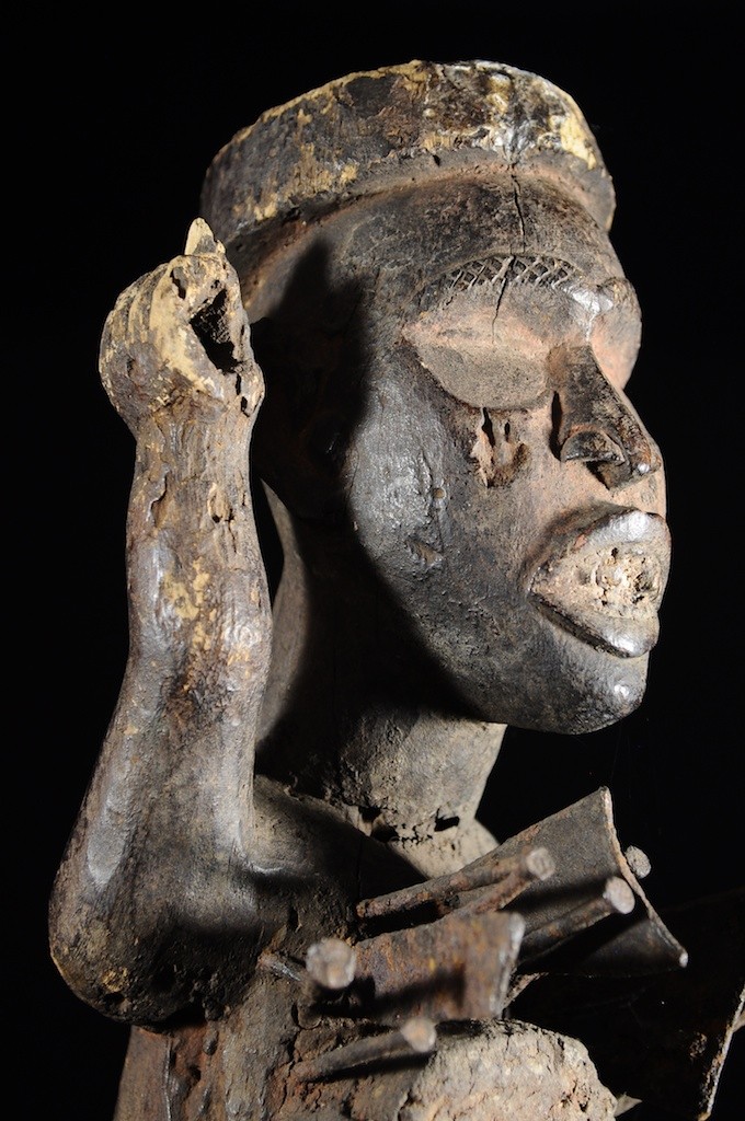 Fetiche Nkisi Nkonde - Kongo / Yombe - RDC Zaire - Nkisi Nkonde