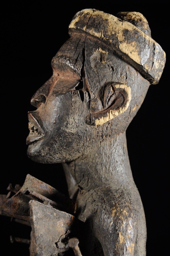 Fetiche Nkisi Nkonde - Kongo / Yombe - RDC Zaire - Nkisi Nkonde