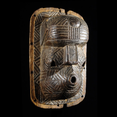 Masque Ancien - Tetela - RDC Zaire - Masques africains
