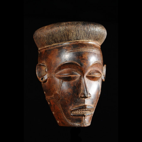 Masque Mwana Pwo de main - Chokwe / Tschokwe - Angola