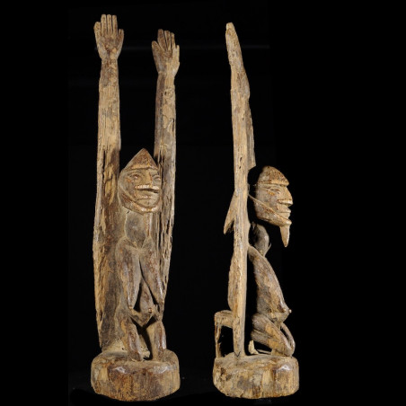 Statue figurant un Nommo - Dogon du Seno - Mali