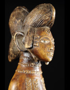 Statuette rituelle feminine - Punu / Pounou Lumbu - Gabon