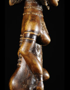 Statuette rituelle feminine - Punu / Pounou Lumbu - Gabon