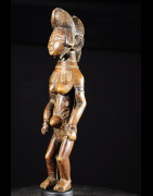 Statuette rituelle feminine - Punu / Pounou Lumbu - Gabon