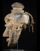 Masque Initiatique polychrome - Kuba / Bakuba - RDC Zaire