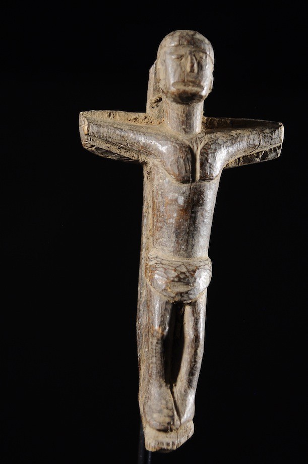 Crucifix en bois - Lobi - Burkina Faso