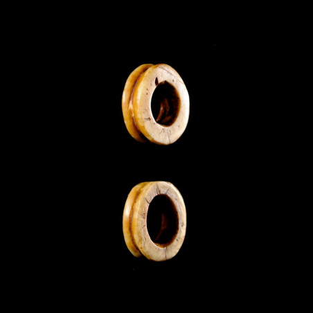 Disques d’oreilles os - Massai ou Samburu - Kenya