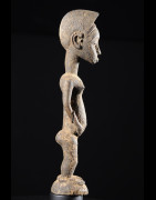 Statue masculine epoux mystique blolo bian - Baoule - Cote D'Ivoire