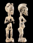 Statue féminine epouse mystique blolo bla - Baoule - Cote D'Ivoire