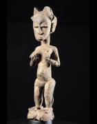 Statue féminine epouse mystique blolo bla - Baoule - Cote D'Ivoire