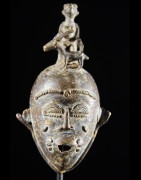 Masquette laiton - Baoule - Côte d'Ivoire