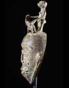 Masquette laiton - Baoule - Côte d'Ivoire