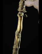 Hache Régalia en bronze - Bini - Nigéria
