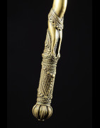 Hache Régalia en bronze - Bini - Nigéria