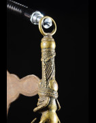 Hache Régalia en bronze - Bini - Nigéria
