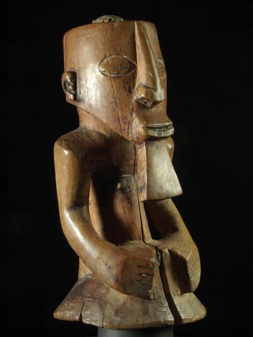 Fetiche Nkishi Bishimba Tête - Songye