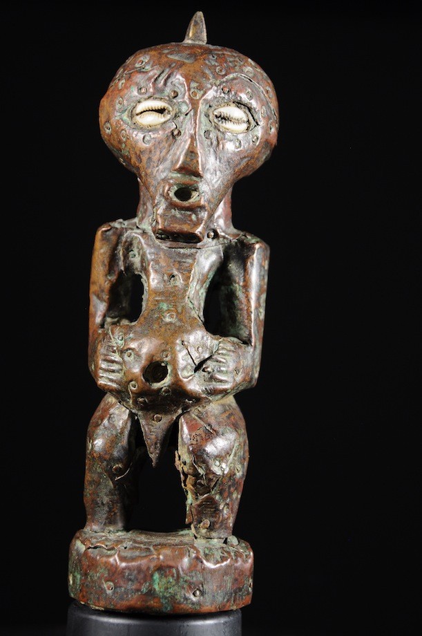 Fetiche Nkishi Cuivre rouge - Songye