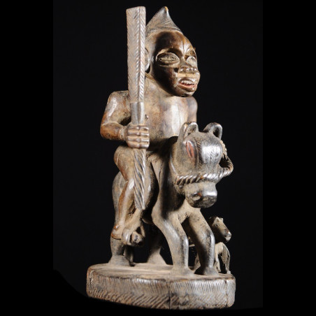 Cavalier et son cheval - Kongo Vili - RDC Zaire