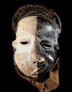 Masque Mbangu / Mpangu de maladie - Pende - RDC Zaire