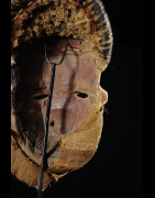 Masque Mbangu / Mpangu de maladie - Pende - RDC Zaire