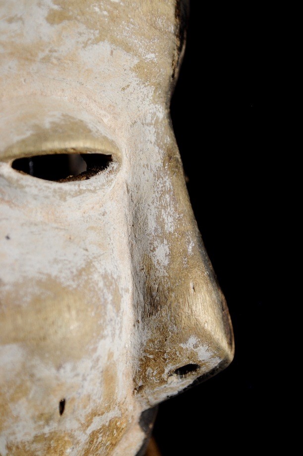 Masque Mbangu / Mpangu de maladie - Pende - RDC Zaire