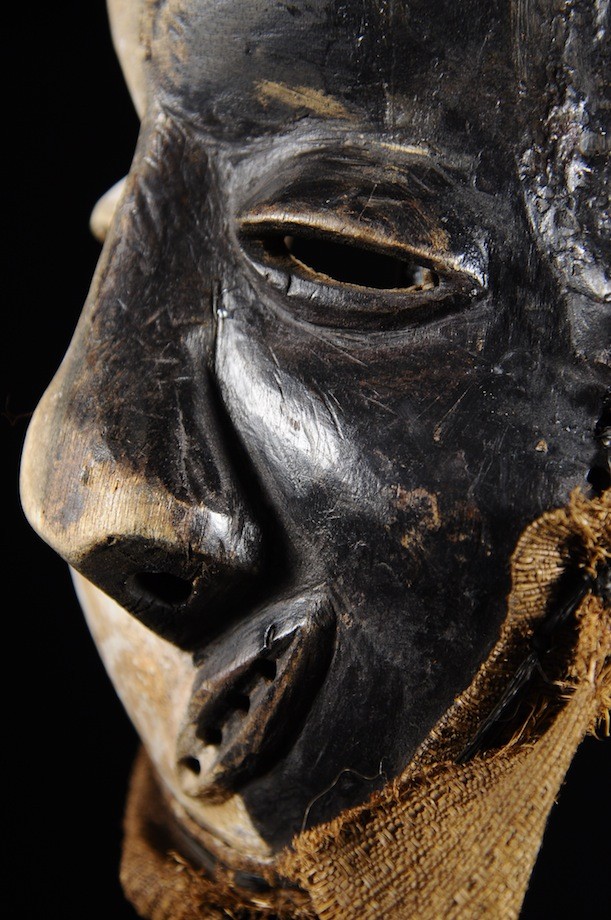 Masque Mbangu / Mpangu de maladie - Pende - RDC Zaire
