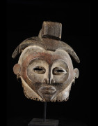 Masque initiatique Mukanda Kakungu - Suku - RDC Zaire