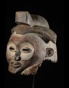 Masque initiatique Mukanda Kakungu - Suku - RDC Zaire