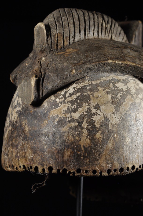 Masque initiatique Mukanda Kakungu - Suku - RDC Zaire