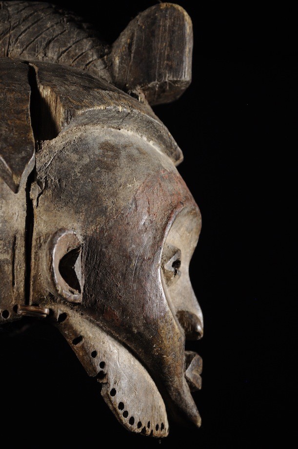 Masque initiatique Mukanda Kakungu - Suku - RDC Zaire