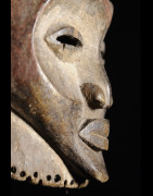 Masque initiatique Mukanda Kakungu - Suku - RDC Zaire