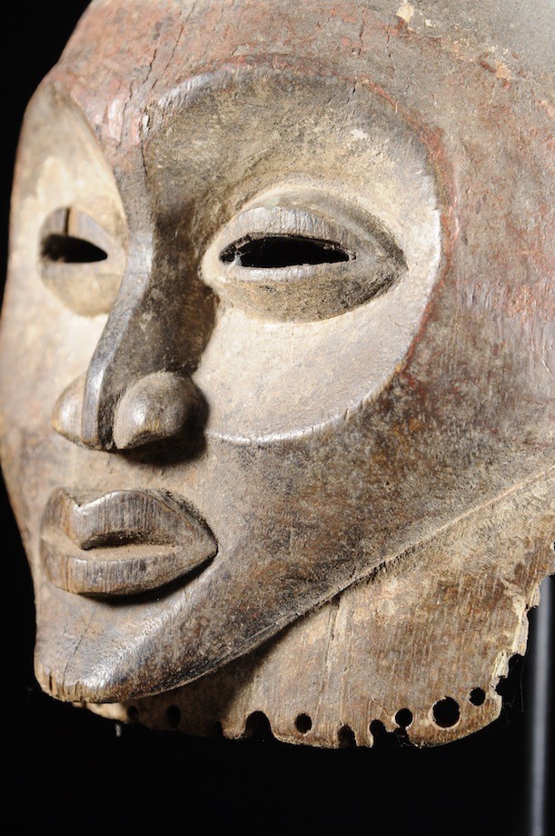 Masque initiatique Mukanda Kakungu - Suku - RDC Zaire