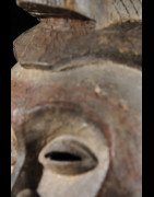 Masque initiatique Mukanda Kakungu - Suku - RDC Zaire