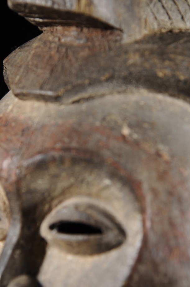 Masque initiatique Mukanda Kakungu - Suku - RDC Zaire