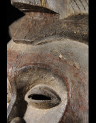 Masque initiatique Mukanda Kakungu - Suku - RDC Zaire