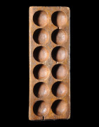 Jeu Awale en bois ancien - Lobi - Burkina Faso