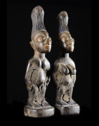 Couple de Jumeaux Ibedji ou Ibeji - Yoruba - Nigeria