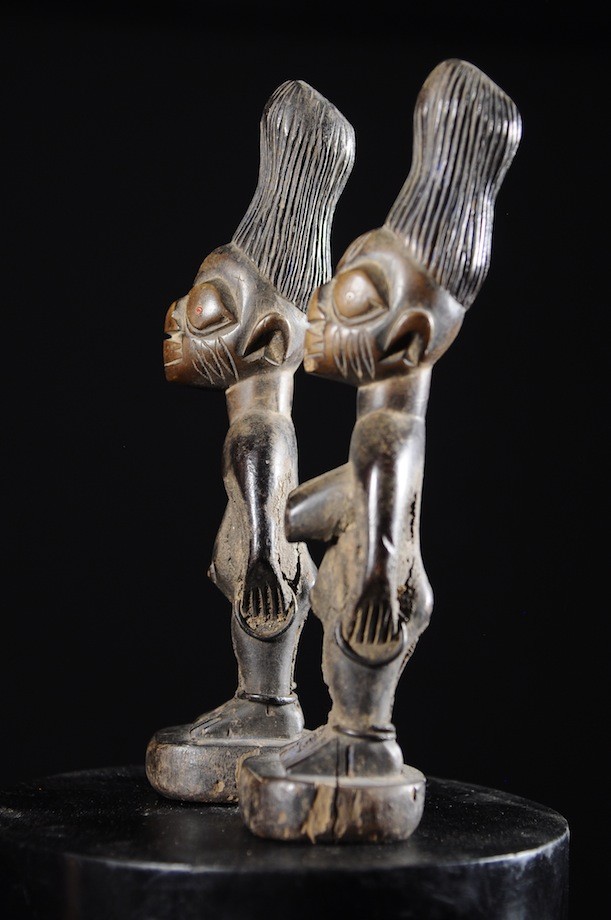 Couple de Jumeaux Ibedji ou Ibeji - Yoruba - Nigeria