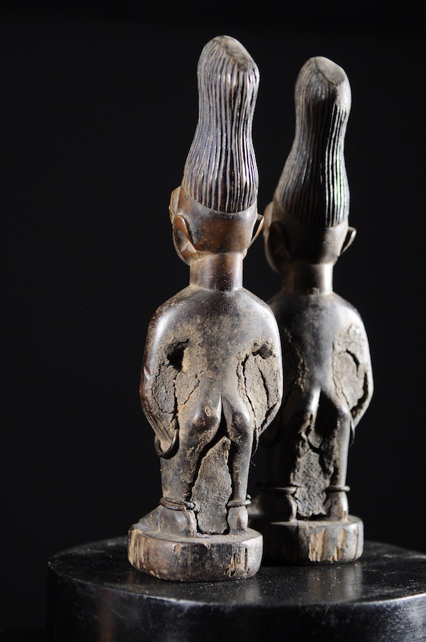 Couple de Jumeaux Ibedji ou Ibeji - Yoruba - Nigeria