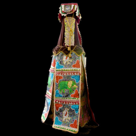 Egun - Costume de danse complet du culte Egungun - Yoruba - Benin / Nigeria
