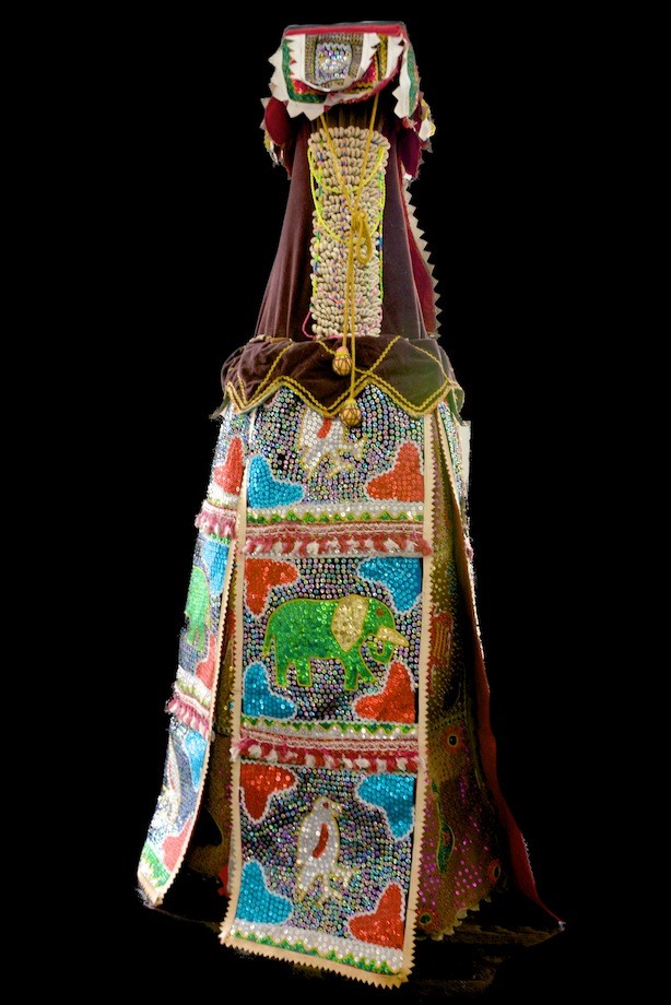 Egun - Costume de danse complet du culte Egungun - Yoruba - Benin / Nigeria