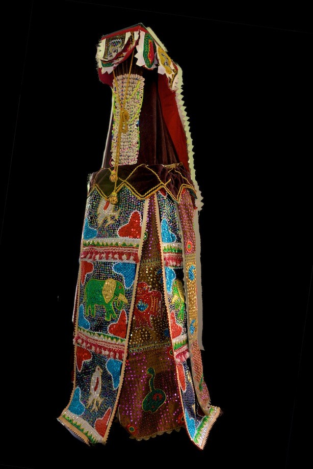 Egun - Costume de danse complet du culte Egungun - Yoruba - Benin / Nigeria