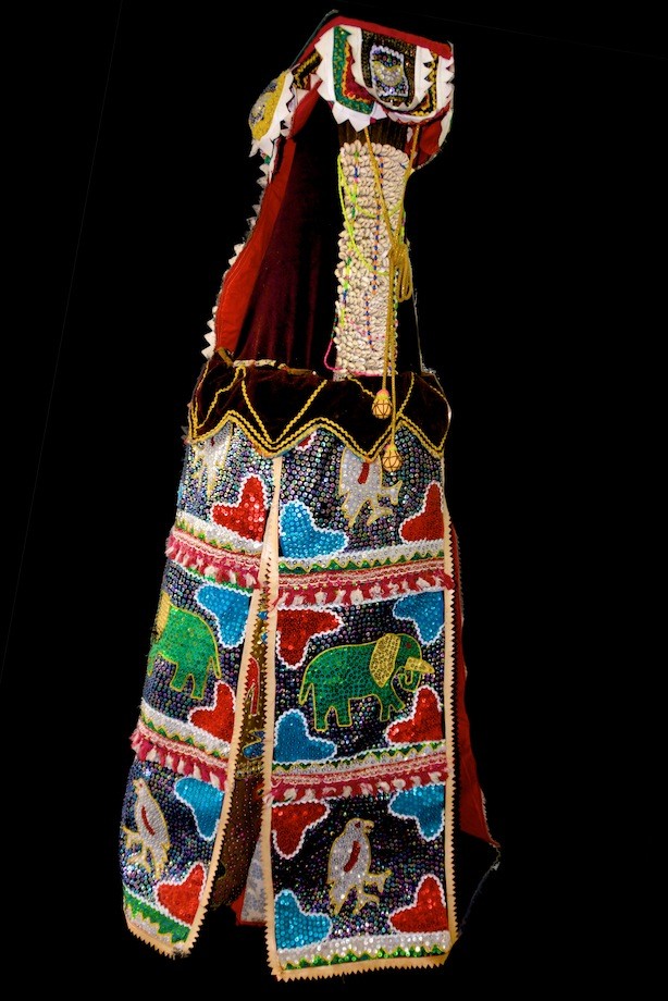 Egun - Costume de danse complet du culte Egungun - Yoruba - Benin / Nigeria
