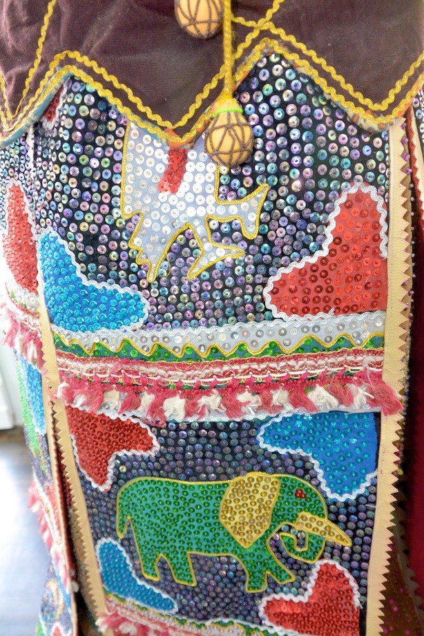 Egun - Costume de danse complet du culte Egungun - Yoruba - Benin / Nigeria