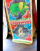 Egun - Costume de danse complet du culte Egungun - Yoruba - Benin / Nigeria