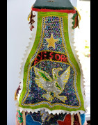 Egun - Costume de danse complet du culte Egungun - Yoruba - Benin / Nigeria