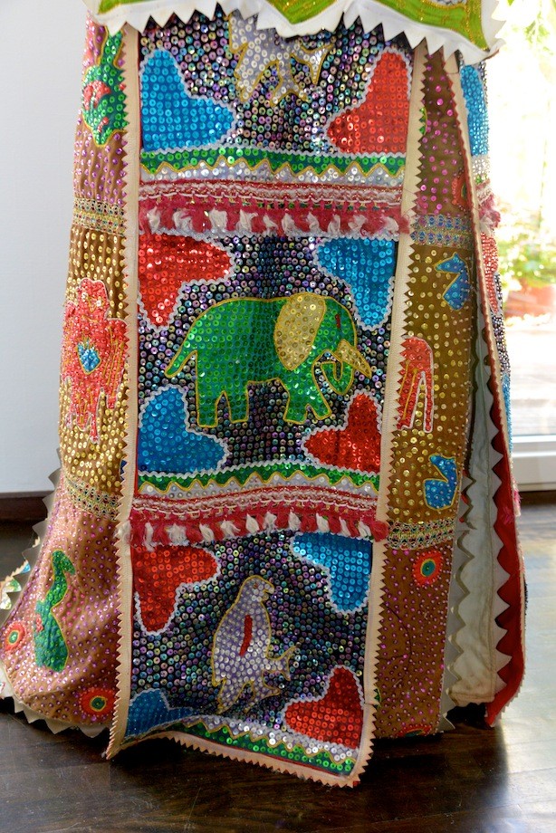 Egun - Costume de danse complet du culte Egungun - Yoruba - Benin / Nigeria