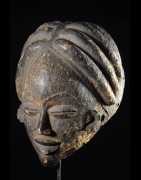 Masque Mukuyi Okuyi Noir - Punu / Lumbu - Gabon