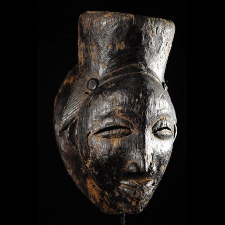 Masque noir de justice Ikwara - Pounou - Gabon